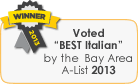 2013 Best of Bay Area A-List - Best Italian Food