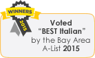2015 Best of Bay Area A-List - Best Italian Food