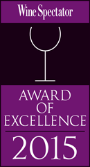 Wine Spectator Award of Excellence